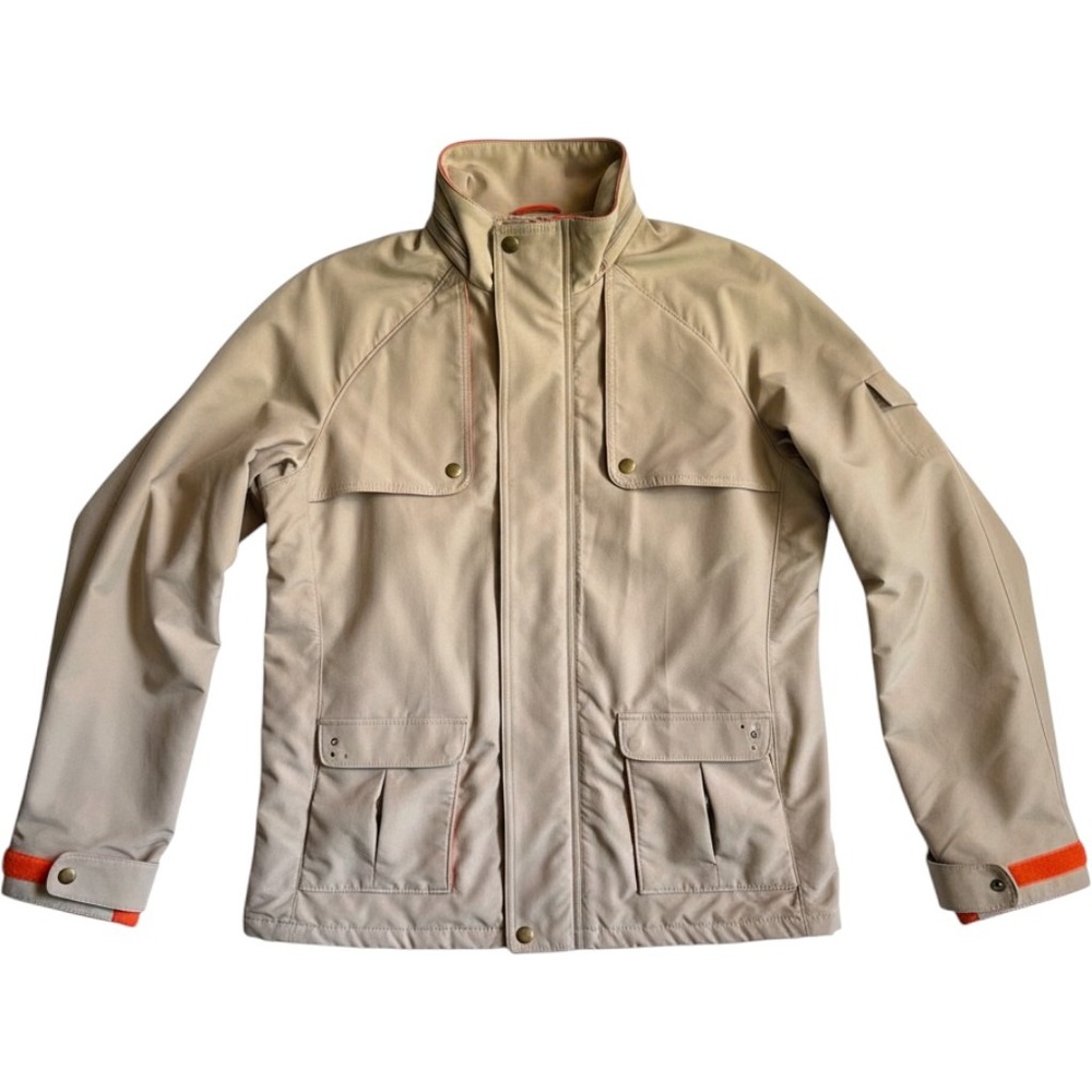Tail‎ Tech Utility Jacket XL Tan Full Zip Cargo Pockets Gorpcore Athleisure